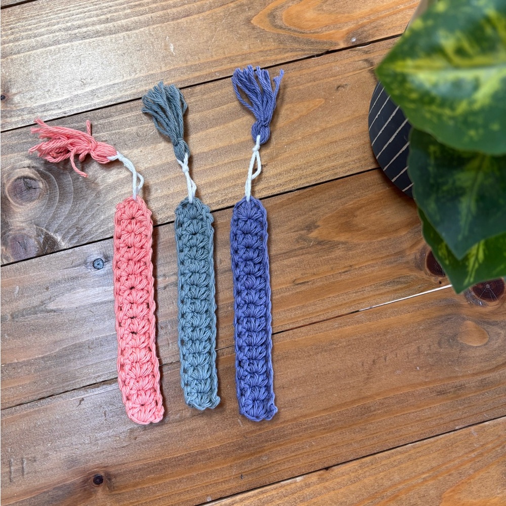 Crochet bookmarks